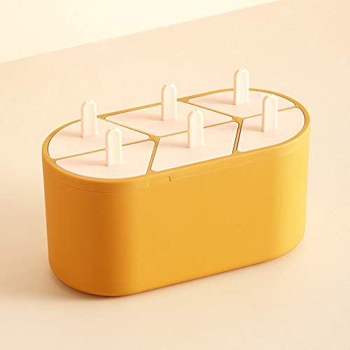 Premium Bpa Free Popsicle Moulds, 6 Pieces Ice Pop Mold - Reusable Easy Release Small Ice Pop Maker Molds (Great For Babies, Tod