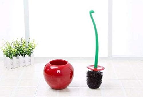 Dirk Toilet Brush New Creative Lovely Cherry Shape Lavatory Toilet Brush