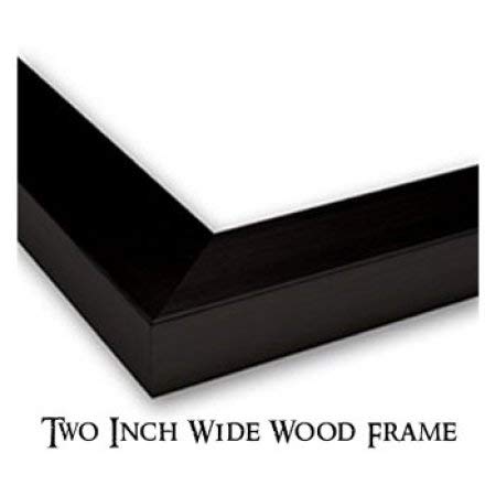 ArtDirect Framed Art Print - The Dream Of The Fisherman's Wife 18x15 Inches, Modern Black Wood Frame