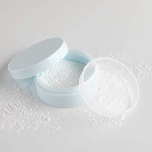 Dnhcll 3Pcs 5Ml High-Grade Empty Powder Box,Travel Portable Plastic Empty Powder Case Make-Up Loose Powder Puff Box Container Wi