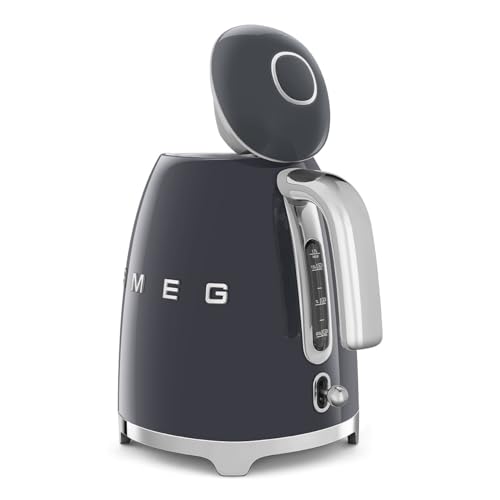 Smeg 50'S Retro Style 7 Cup Electric Kettle, Slate Grey Klf03Grus