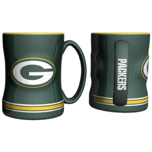 Boelter Green Bay Packers Coffee Mug - 15Oz Sculpted