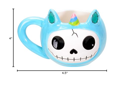 Summit Collection Furrybones Coffee Mug Beverage Cups 14 fl oz Collectible Novelty Mugs (Unie Mug)