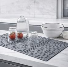 3Step Foldable Silicone Dish Drying Mat