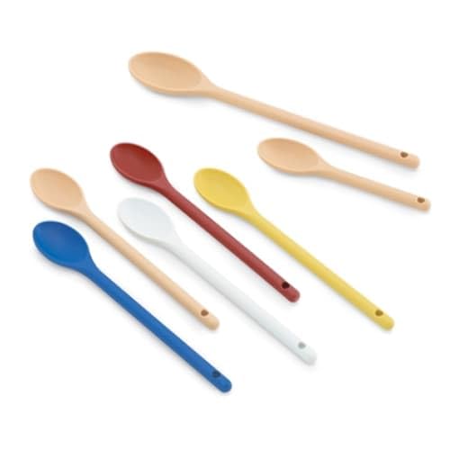 Vollrath 4689830 12'' Blue High Heat Nylon Prep Spoon