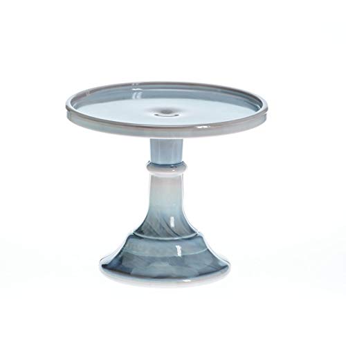 Mosser Glass Marble 6 Inch Cake Plate