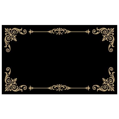 Beautifully Engraved Plaque, Plate, Name Plate in Black and Gold - 4.5 x 2.5 and More Sizes