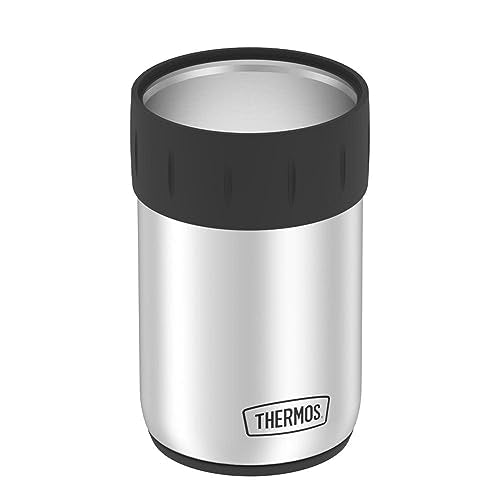 Thermos Stainless Steel Beverage Can Insulator For 12 Ounce Can