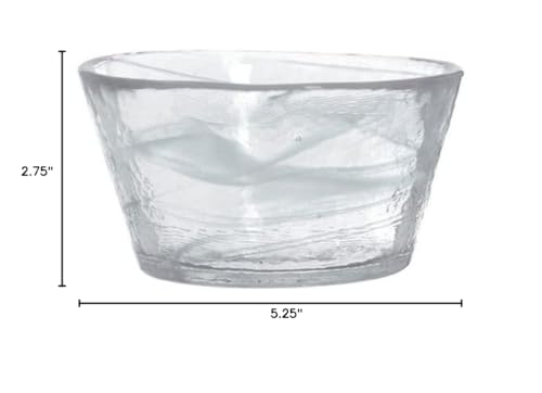 Kosta Boda Mine White Decorative Bowl, 5.25'' X 2.75''