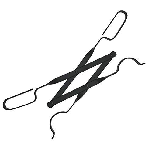 Rocky Mountain Goods Firewood Tongs - Reinforced Wrought Iron For Extra Strength - 26    - Log Grabber For Up 12    Thick Logs -