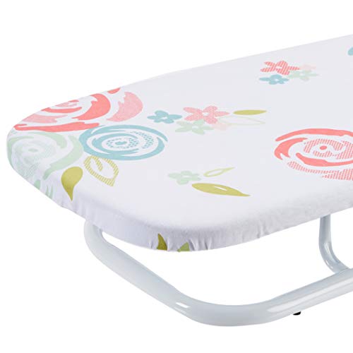 Amazon Basics Ironing Board Tabletop 77x29 cm  White  Single