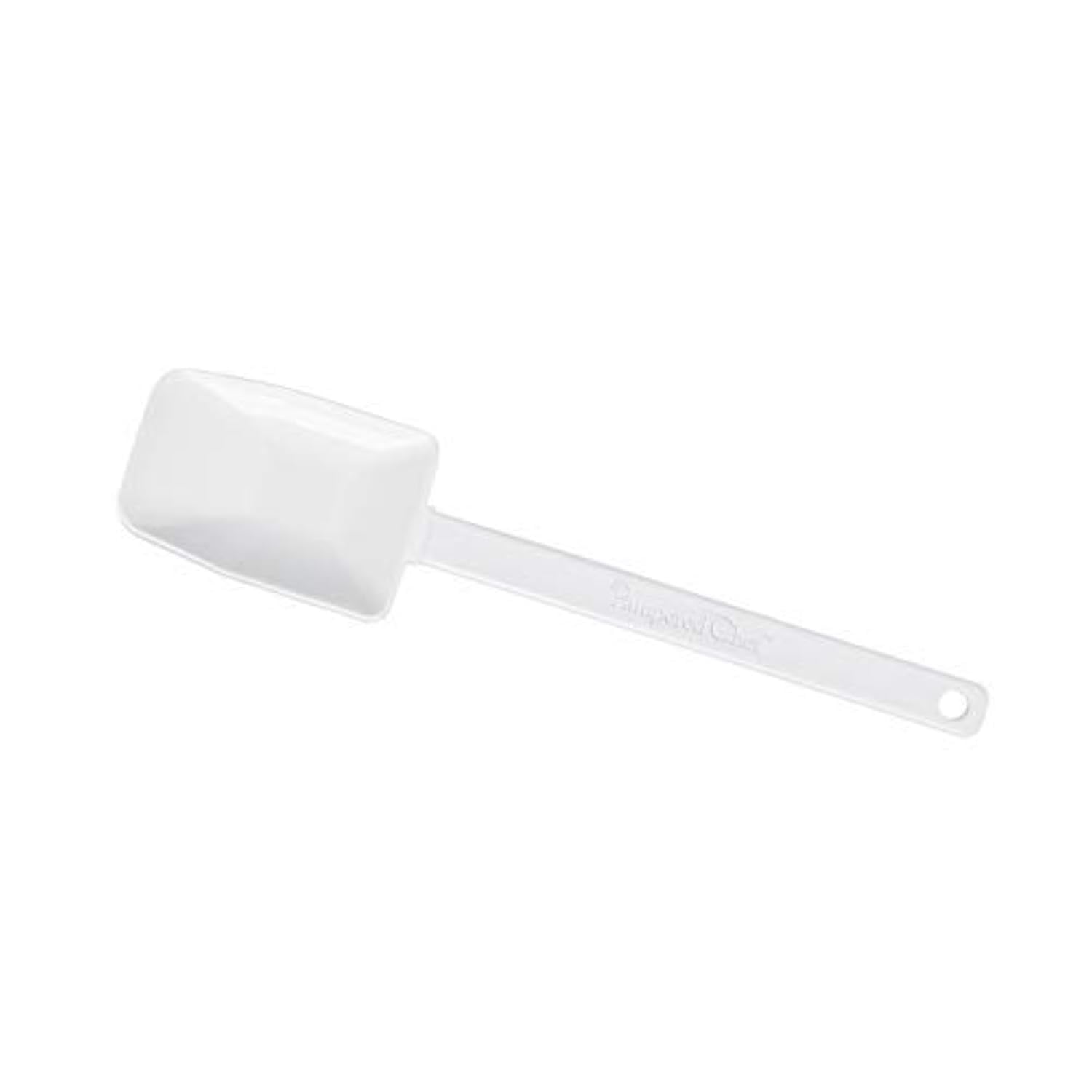 Pampered Chef Small Mix 'N Scraper - White Silicone Kitchen Tool, Model 1659
