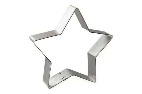 Star Cookie Cutter 3.5'' Made In Usa By Ann Clark