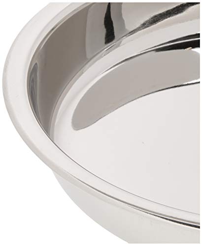 Norpro 9-Inch Round Cake Pan, Stainless Steel, 1 Count, As Shown, Model 3812