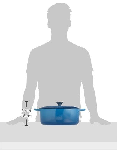 Le Creuset Enameled Cast Iron Signature Oval Dutch Oven, 6.75 Qt., Marseille