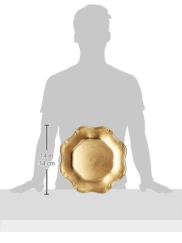 Chargeit By Jay Baroque Gold Charger, 13''