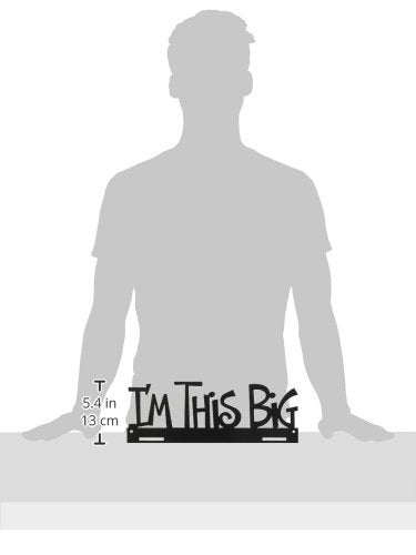 Ackfeld 24947 14In Im This Big Hanger Charcoal, 14''