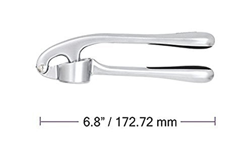 Otron Premium Garlic Press, Stainless Steel, Garlic Mincer, Professional Heavy Duty, Soft-Handled, Crush Garlic Cloves, Ginger