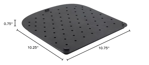 Nuwave Non-Stick Grill/Griddle Plate For The 14Qt & 15.5Qt Brio Nuwave Digital Air Fryer - Perfect For Indoor Grilling, Compatib