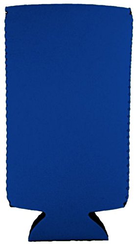 Blank Neoprene Slim Can Coolie (1, Royal Blue)