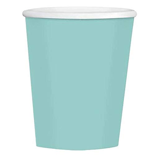 Cup 9Oz Ppr Robn Egg Blu (6/36)