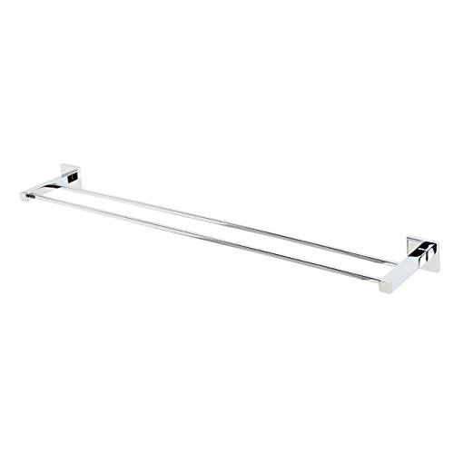 Alno A8425-30-Pc Contemporary Ii Double Modern Towel Bars, Polished Chrome