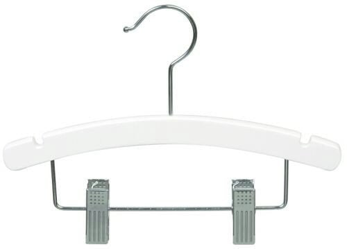 Only Hangers 12'' White Children'S Suit Hanger - Pack Of 10