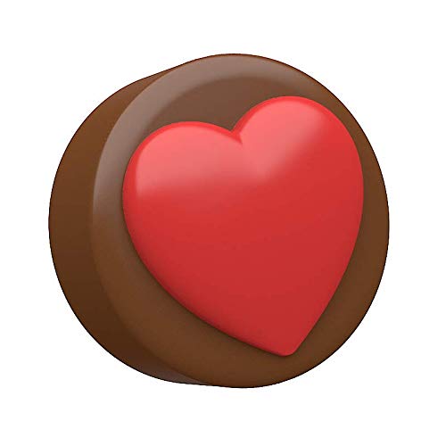 Spinningleaf Big Heart Sandwich Cookie Chocolate Candy Mold