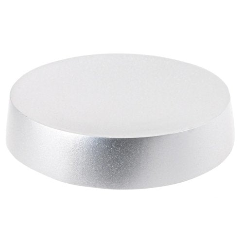 Gedy Yu11-73 Yucca Soap Dish, 1'' L X 4.68'' W, Black, Silver