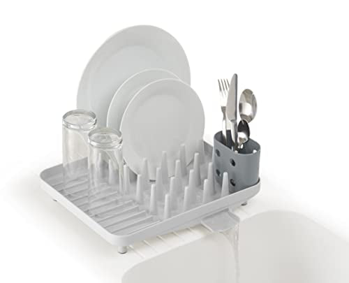 Joseph Joseph Compact Dish Rack - Grey, Model 851671, Space-Saving Design