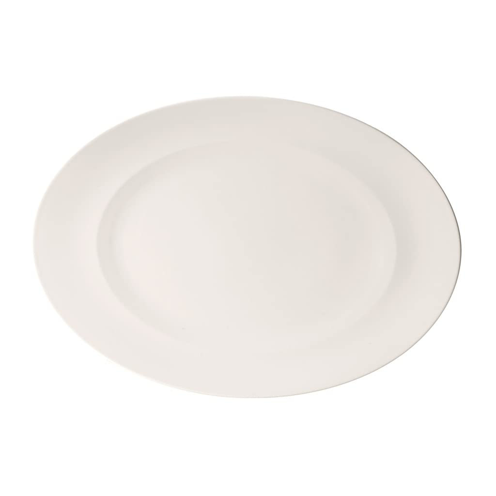 Villeroy & Boch For Me Oval Platter, 16 In, White