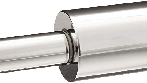 Fox Run Handles Stainless Steel Rolling Pin, 18.5 X 2.6 X 2.8 Inches