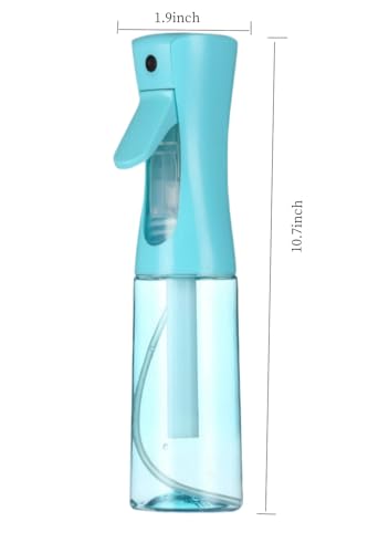 Misto Continuous Spray Bottle With Ultra Fine Mist - 10.1Oz/300Ml For Hair, Home Cleaning, Salons, Plants, Aromatherapy, And Mor