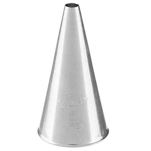Ateco Decorating Tip 5, Silver, Small (At5-1)