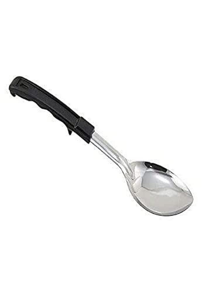 Winco 11 Prime Stainless Steel Basting Solid Spoon