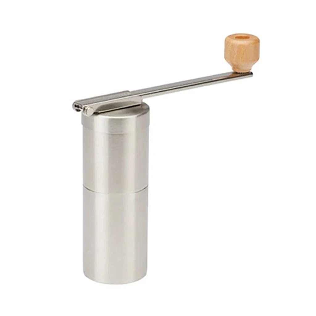 Snow Peak Field Barista Grinder - Stainless Steel Manual Coffee Grinder with Adjustable Burr - Durable & Portable Coffee Maker f