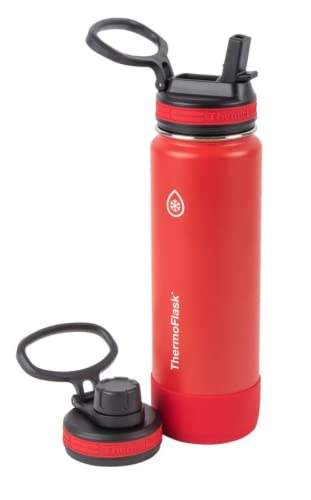 Thermo Flask Set 710 Ml 2 Piece Thermal Bottle Blue And Red