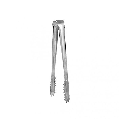 Ujeavette Stainless Steel Salad Ice Cake Tong Bbq Cooking Serving Food Clip Clamp6 In
