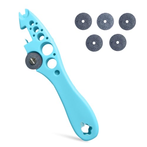 Hasthip Ampule Cutter With 5 Replaceable Grinding Wheels, Ampoule Cutter For Doctors, Glass Bottle Cutter, Ampule Breaker, Suita