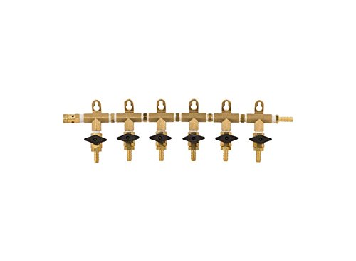 Homebrewers Outpost-D1815 Gas Manifold - 6 Way