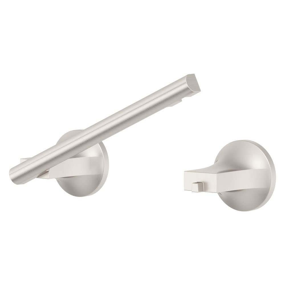 Pfister BPHPFM0GS Pfirst Modern Toilet Paper Holder, Spot Defense Brushed Nickel
