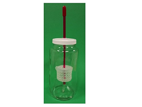 Kefir Fermenter: Parts Set For Use With Jar (Wide Mouth) You Already Have With Kefir Grains