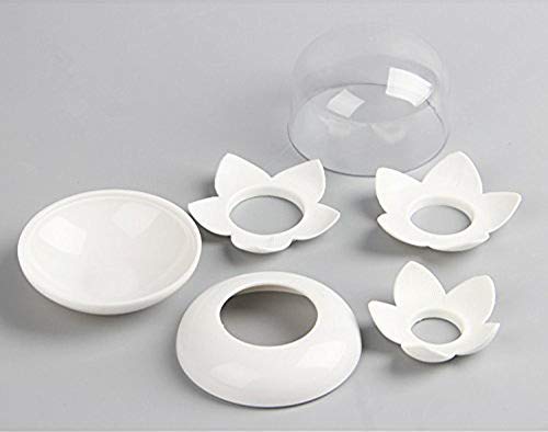 Bloss Lotus Cotton Swab Holder Q-Tip Holder Cotton Bud Holder Stylish Birthday Gift Cotton Swab Box Beauty Toothpicks Holder Too