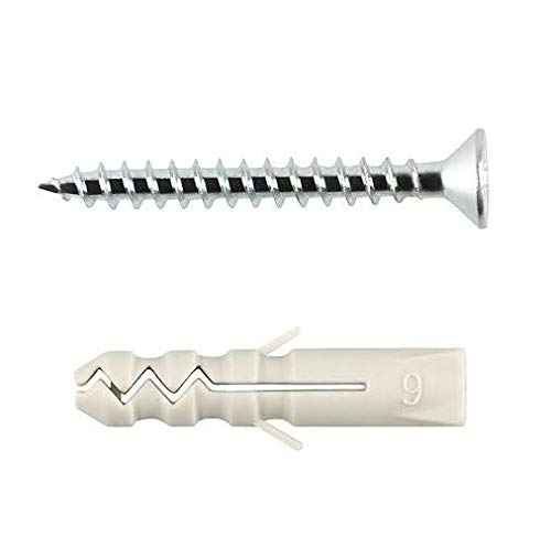 Fapbadri Retractable And Lockable Cloth Line, Screws & Wall-Plugs Included, Pack Of 1
