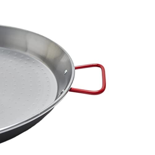 Garcima 10-Inch Carbon Steel Paella Pan, 26Cm