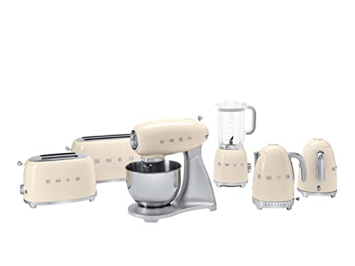 Smeg 2 Slice Retro Toaster (Cream)