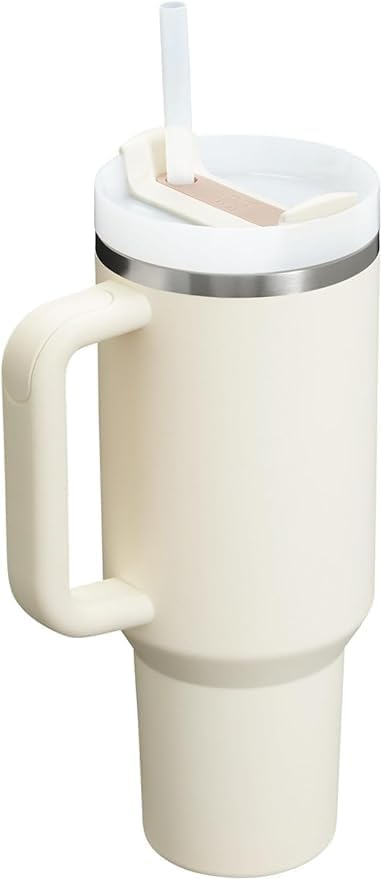 Gretzomall Tumbler With Handle And Straw Lid 1200Ml Reuseable Stainless Steel Double Insulated Travel Tumblers Mug For Hot And C