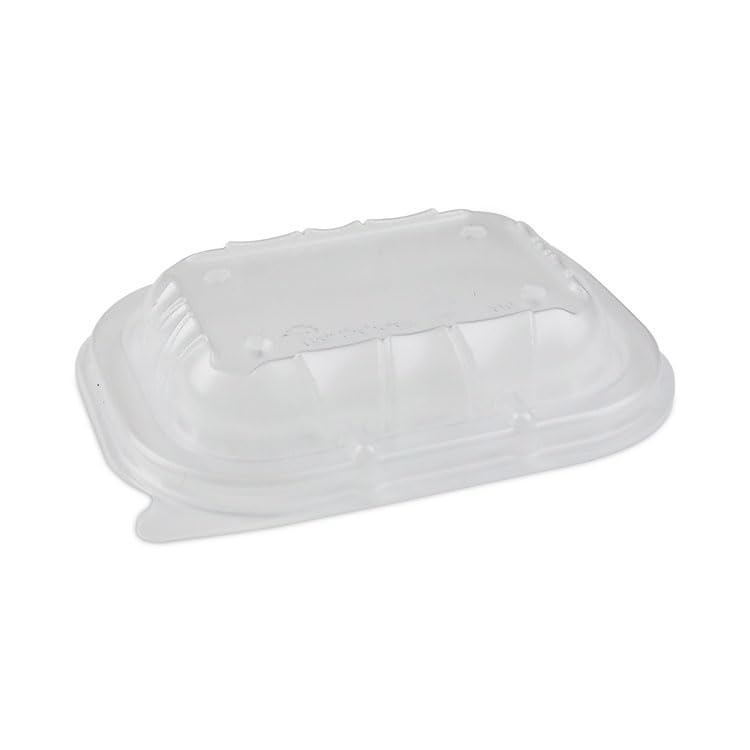 Pactiv Pctycnv6X4Ppdl Earthchoice Entree2Go Takeout Container Vented Lid 5.65 X 4.25 X 0.93 In. - Plastic Clear