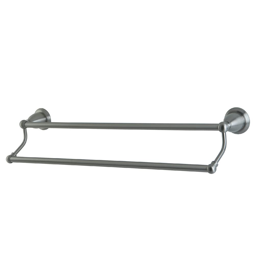 Kingston Brass BA175318SN Heritage 18'' Dual Towel Bar  Brushed Nickel