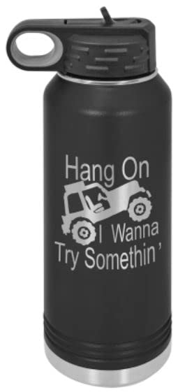 Off Road black water bottle
